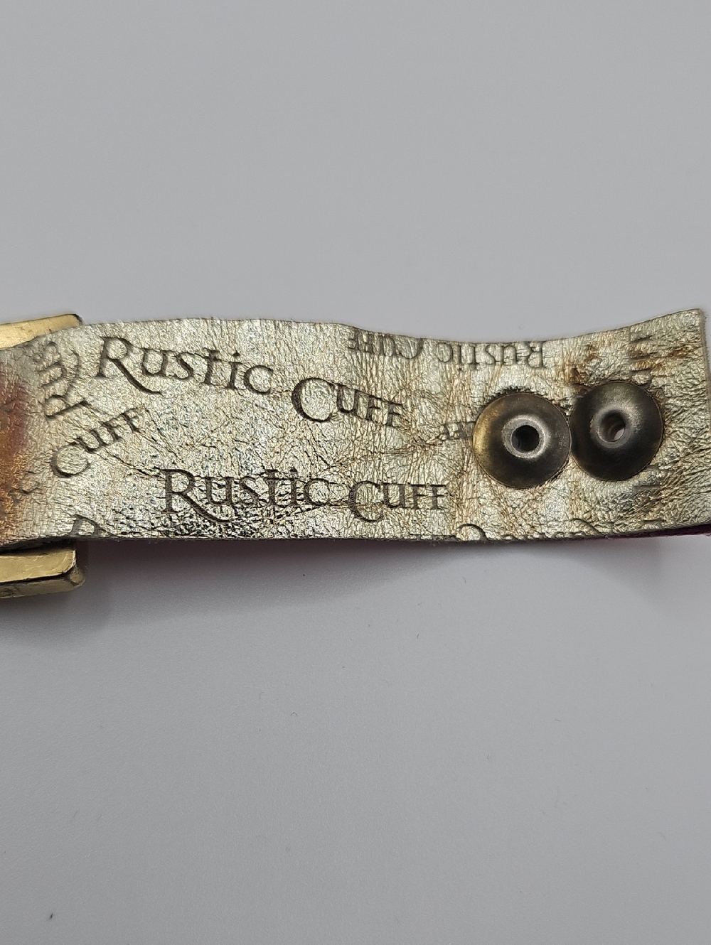 RARE VINTAGE Rustic Cuff - Picture 3 of 8